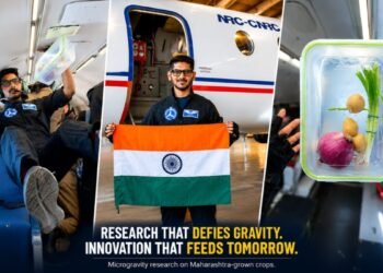 Indian Analog Astronaut Capt Aman Johri Conducts Landmark Microgravity Experiment for Space Research on Maharashtra Crops