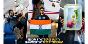 Indian Analog Astronaut Capt Aman Johri Conducts Landmark Microgravity Experiment for Space Research on Maharashtra Crops