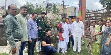 ‘Greenman’ Viral Desai Leads Mega Tree Plantation on Ashadhi Beej at Mini Ranuja