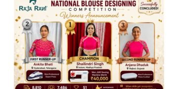 Raja Rani Coaching Concludes India’s First National Blouse Designing Competition with 8,800+ Registrations