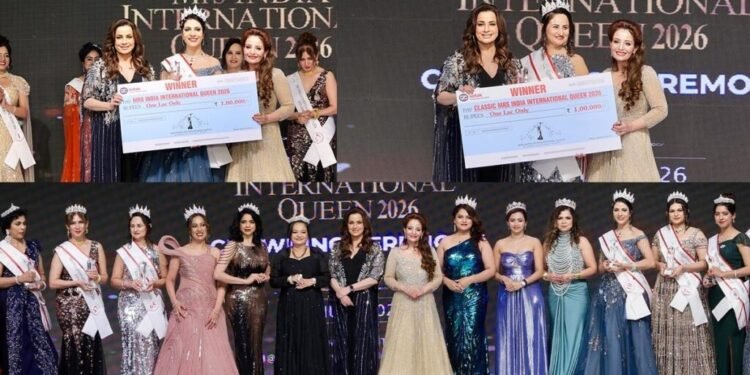 Mrs India International Queen 2026 Winners Announced: Dhanashri Joshi and Mira Gadhia