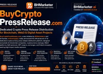 Buy Crypto Press Release dot com Launches as a New Initiative by BHMarketer.ai to Power Media Visibility for Blockchain and Web3 Projects