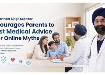 Dr. Manvinder Singh Sachdev Encourages Parents to Trust Medical Advice Over Online Myths