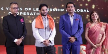 Yogesh Sharma (Shelly) Attends BRICS CCI 14 Foundation Day Celebration, Meets Chairman Sameep Shastriv