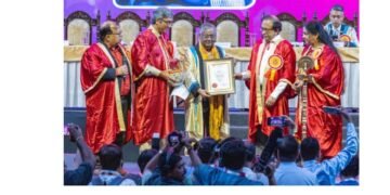 Ravindra Chamaria, Chairman of Infinity Group, Receives Honorary D.Litt. from Techno India University
