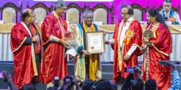 Techno India University Confers Honorary D.Litt. on Infinity Group Chairman Ravindra Chamaria