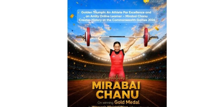 Amity Online Learners Make India Proud at the Commonwealth Games 2026 While Pursuing Their Education