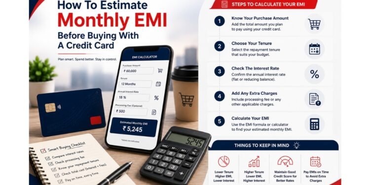 How To Estimate Monthly EMI Before Buying With A Credit Card