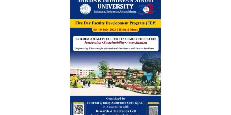 SBS University Concludes Five-Day Faculty Development Programme on Innovation, Sustainability and Accreditation