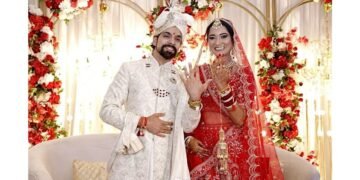 International Beauty Queen Varsha Rajkhowa Marries Long-Time Love Rohit Verma in an Elegant Eco-Conscious Wedding