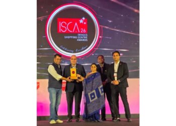 Krishna Bhumi Arcade named ‘Images Most Admired Upcoming Shopping Centre of the Year’ at SCN 2026