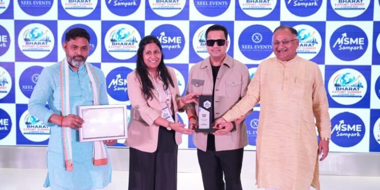Dr. Vivek Bindra Honours MSME Entrepreneurs at Bharat Export Summit & Awards 2026, Highlights India’s Global Export Growth Potential