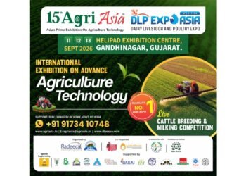 15th Agri Asia 2026 & 14th DLP Expo Asia to Be Held in Gandhinagar from September 11–13