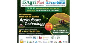 15th Agri Asia 2026 & 14th DLP Expo Asia to Be Held in Gandhinagar from September 11–13