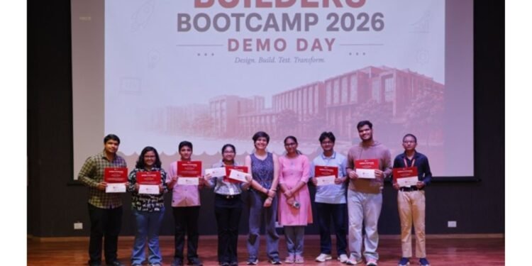 30 Students from 11 States Build, Innovate and Learn at Rishihood University’s Builder’s BootCamp 2026