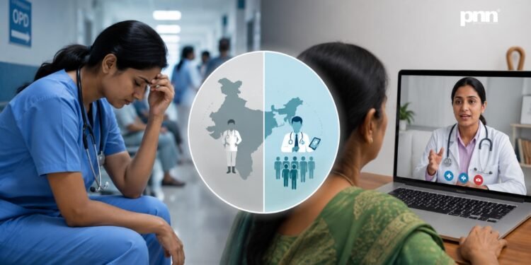 India’s Doctor Shortage: Why It Exists and How Telemedicine Could Help