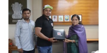 Leadership Meets Fitness – Aman Rathod and Hon’ble Minister Smt. Manishaben Vakil unite to support the mission of a healthier Gujarat