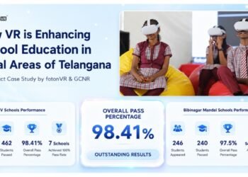 How VR is Enhancing School Education in Rural Areas of Telangana: An Impact Case Study by fotonVR and GCNR