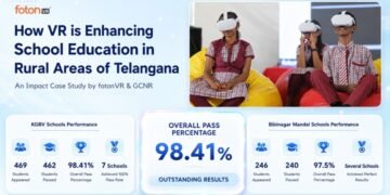 How VR is Enhancing School Education in Rural Areas of Telangana: An Impact Case Study by fotonVR and GCNR