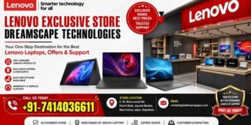 Explore the Reliable Lenovo Shop in Jaipur at Lenovo Exclusive Store – Dreamscape Technologies in Jaipur