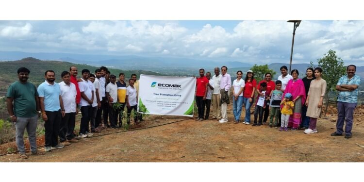 Ecomak Undertakes Ecological Restoration Initiative in Pune Under CSR Programme