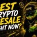 Best Crypto Presale: AlphaPepe Leaves Pepeto and Moonberg in the Dust as Whales Rush Stage 20