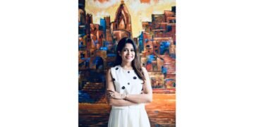 Alchemy of Colours: Nikita’s Bold Artistry Unveils at Bikaner House in August