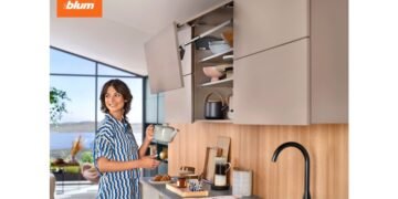How Blum AVENTOS Lift Systems Offer Greater Freedom Than Hinged Wall Cabinets