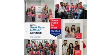 PromptTech Global Earns Great Place to Work® Certification