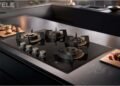 Hafele Cronus Digi-Step Hobs Simplify Cleaning with Thoughtful Burner Design