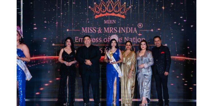 Lata Pandey Crowned Mrs. India 2026 Silver Category Winner At Empress of the Nation by Diva Pageants