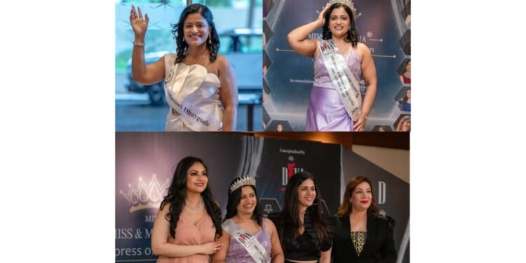 Mayuri Shrinivas Dhaygude: won the title Beauty With Purpose At Mrs india Empress Of Nation by Diva Pageants