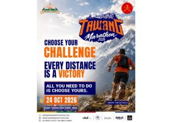 Elite Runners to Converge at 10,000 Feet for the Ultimate Tawang Marathon this October, Govt of Arunachal Pradesh and Indian Army release date for TM2026
