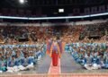 Historic Srimad Bhagavad Gita Parayana and World Peace Prayer Held in Dallas, USA, in the Divine Presence of His Holiness Sri Ganapathy Sachchidananda Swamiji