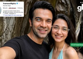 India’s AI Travel Couple, FramesNFlights by Glido Labs, Crosses 100K Followers, Showing That Great Content Beats the AI vs Human Debate