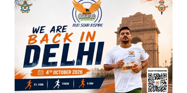 Indian Air Force Announces the 2nd Edition of the Sekhon Indian Air Force Marathon 2026