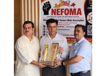 Greater Noida West’s Decoory Interiors Honoured with NEFOMA’s ‘Certificate of Excellence’