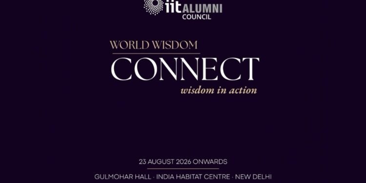 IIT Alumni Council invites Young Thought Leaders to present at the World Wisdom Connect, New Delhi on 23 August 2026