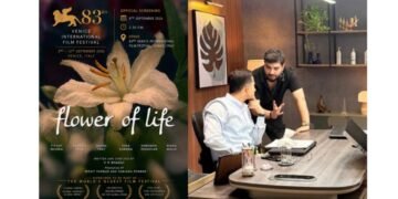 Indian Filmmaker V R Bhagat to Represent India at the 83rd Venice International Film Festival with ‘flower of life’
