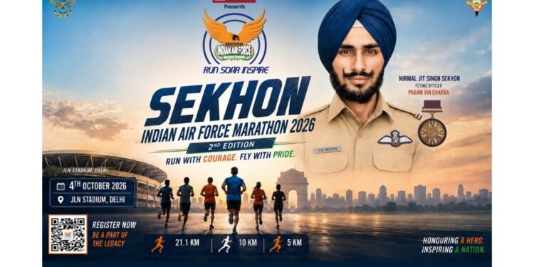 The Sekhon Indian Air Force Marathon 2026: Indian Air Force Announces the 2nd Edition of the Sekhon Indian Air Force Marathon 2026