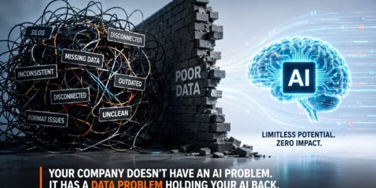 Your Company Doesn’t Have an AI Problem. It Has a Data Problem Holding Your AI Back.