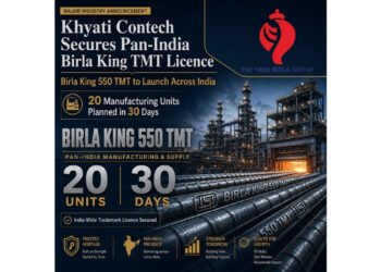 Khyati Contech Secures Pan-India Birla King TMT Licence from Yash Birla Group, Plans 20 Units in 30 Days