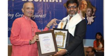 Dr. Tarak Patel honoured with Gujarat Vikas Asmita Award