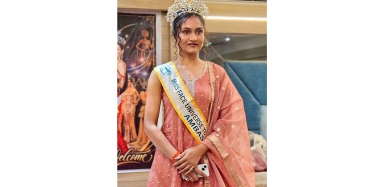 Pranjul Singh Chauhan: IIT Indore PhD Scholar Crowned Miss Face Universe Tourism Ambassador 2026