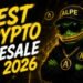 Best Crypto Presale in 2026: AlphaPepe Utility Narrative Solidifies Its Lead Over Pepeto and Apeing