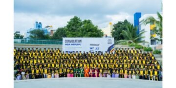 Acharya Bangalore B School Celebrates Convocation of MBA Batch 2024-26 with Pride and Excellence