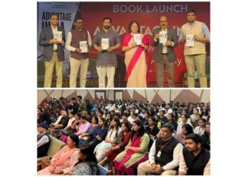 Book Advantage India: Reshaping the Future for an Equitable World Order Launched at JG University