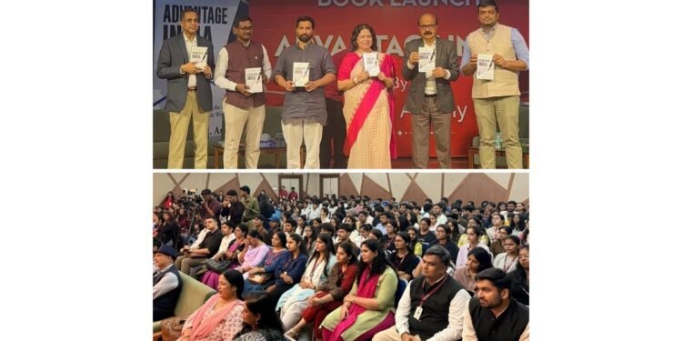 Book Advantage India: Reshaping the Future for an Equitable World Order Launched at JG University