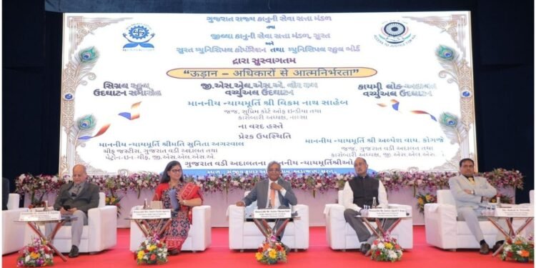 ‘UDAN – Adhikaro Se Atmnirbharta’: GSLSA Launches Three Landmark Legal Service Initiatives in Surat