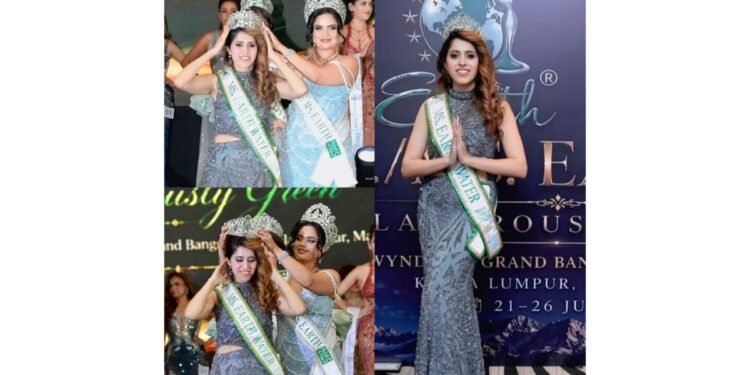 Mumbai’s Akanksha Chawla Brings Glory to India with Multiple International Titles at Mrs. & Ms. Earth International Beauty Pageant in Malaysia